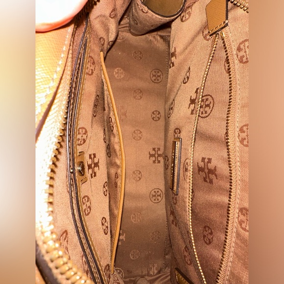 Tory Burch Robinson Curved Satchel - Picture 11 of 14